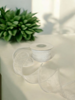 Лента с органзы 4 см