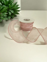 Лента с органзы 4 см