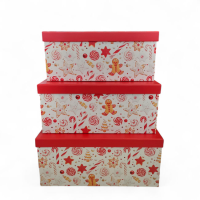 Набір прямокутних коробок  (  3 шт.)