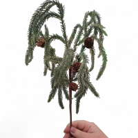 Гілка з шишками 42 см