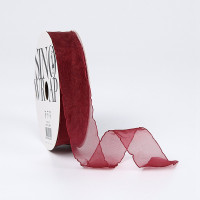 Лента из органзы 2,5 см нежность