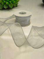 Лента с органзы 4 см