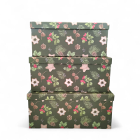 Набір прямокутних коробок  (  3 шт.)