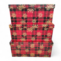 Набір прямокутних коробок  (  3 шт.)