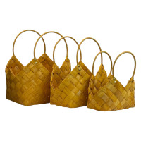 Набір корзин-сумочок натуральних ( 3 шт. )